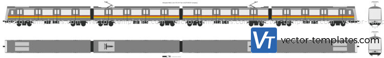 Shanghai Metro Line 5 AC-04 Train (ALSTOM SH Company)