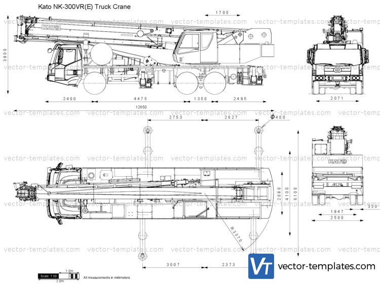 Kato NK-300VR(E) Truck Crane