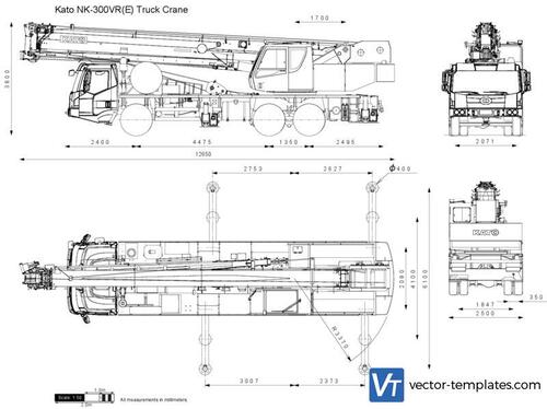 Kato NK-300VR(E) Truck Crane