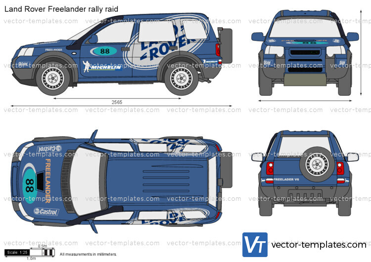 Land Rover Freelander rally raid