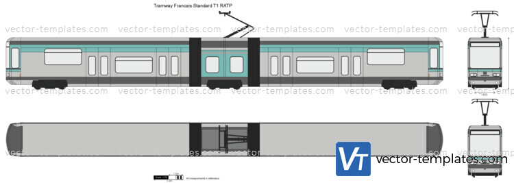 Tramway Francais Standard T1 RATP