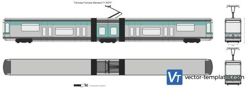 Tramway Francais Standard T1 RATP