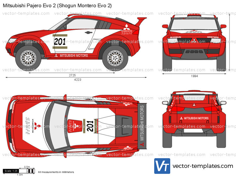 Mitsubishi Pajero Evo 2 (Shogun Montero Evo 2)