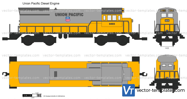 Union Pacific Diesel Engine