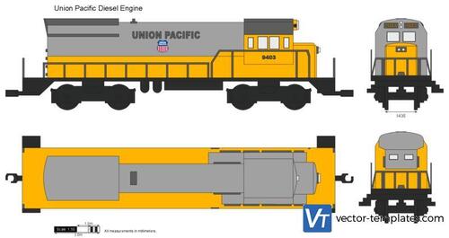 Union Pacific Diesel Engine