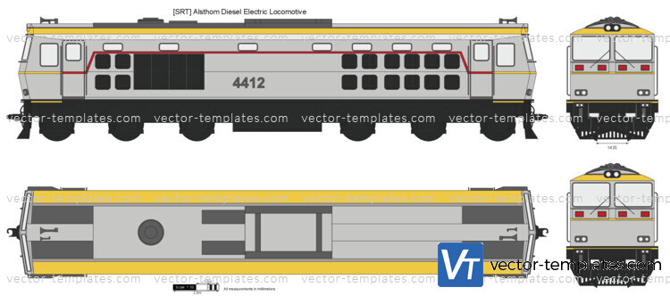 [SRT] Alsthom Diesel Electric Locomotive