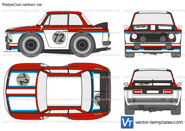 RallysCool cartoon car