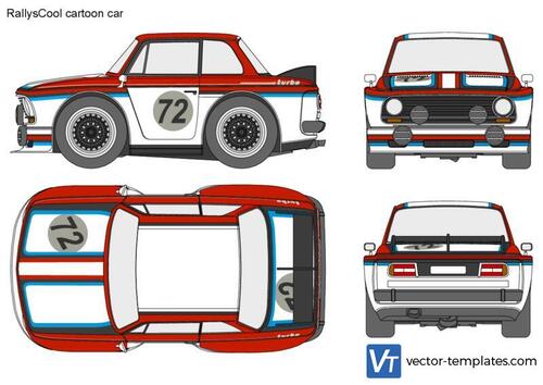 RallysCool cartoon car