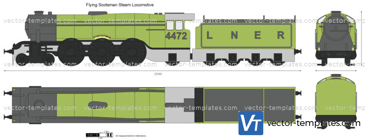 Flying Scotsman Steam Locomotive