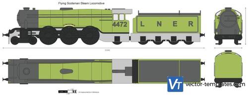 Flying Scotsman Steam Locomotive