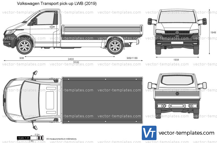 Volkswagen Transport pick-up LWB