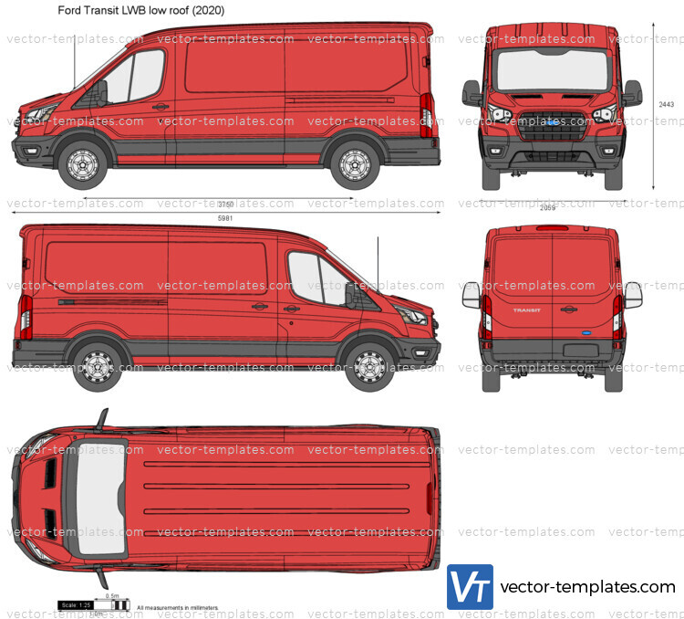 Ford Transit LWB low roof