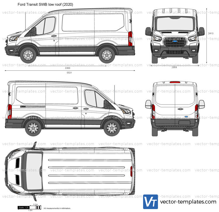 Ford Transit SWB low roof