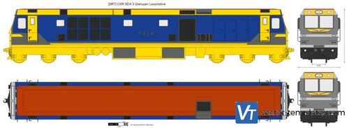 [SRT] CSR SDA 3 Qishuyan Locomotive