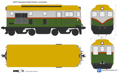 [SRT] Davenport Diesel Electric Locomotive