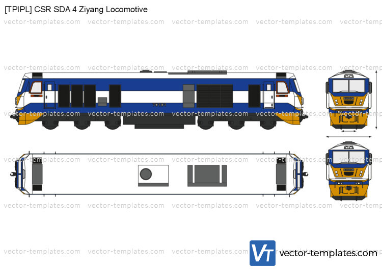 [TPIPL] CSR SDA 4 Ziyang Locomotive