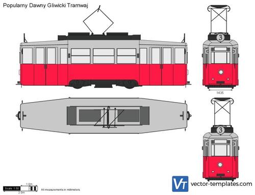 Popularny Dawny Gliwicki Tranwaj