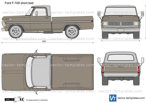Ford F-100 short bed