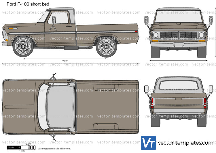 Ford F-100 short bed