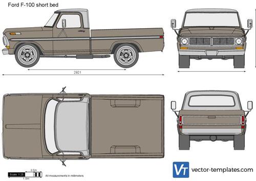 Ford F-100 short bed