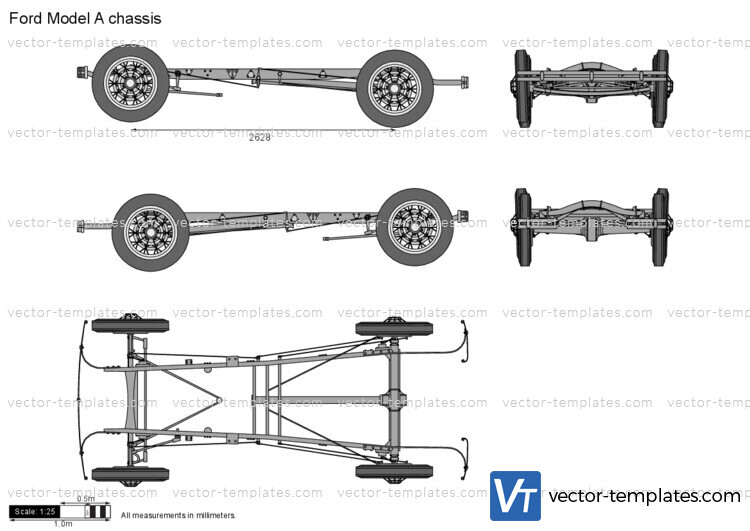 Ford Model A chassis