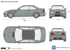 BMW M3 CSL E46