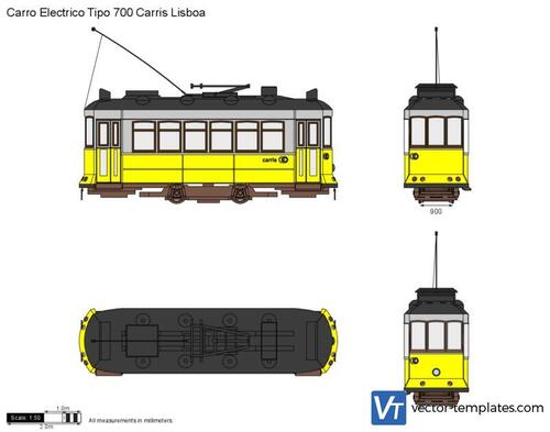 Carro Electrico Tipo 700 Carris Lisboa