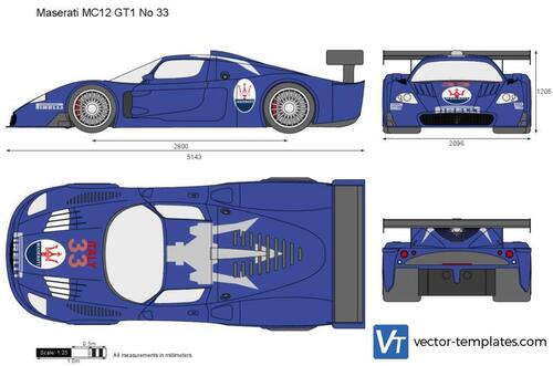 Maserati MC12 GT1 No 33