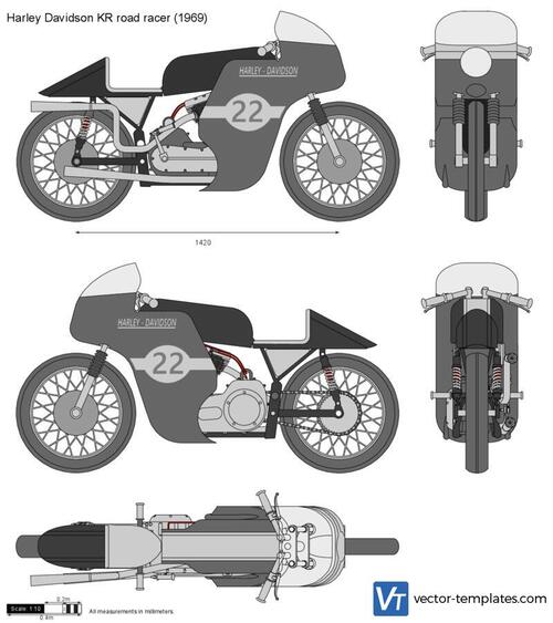 Harley Davidson KR road racer