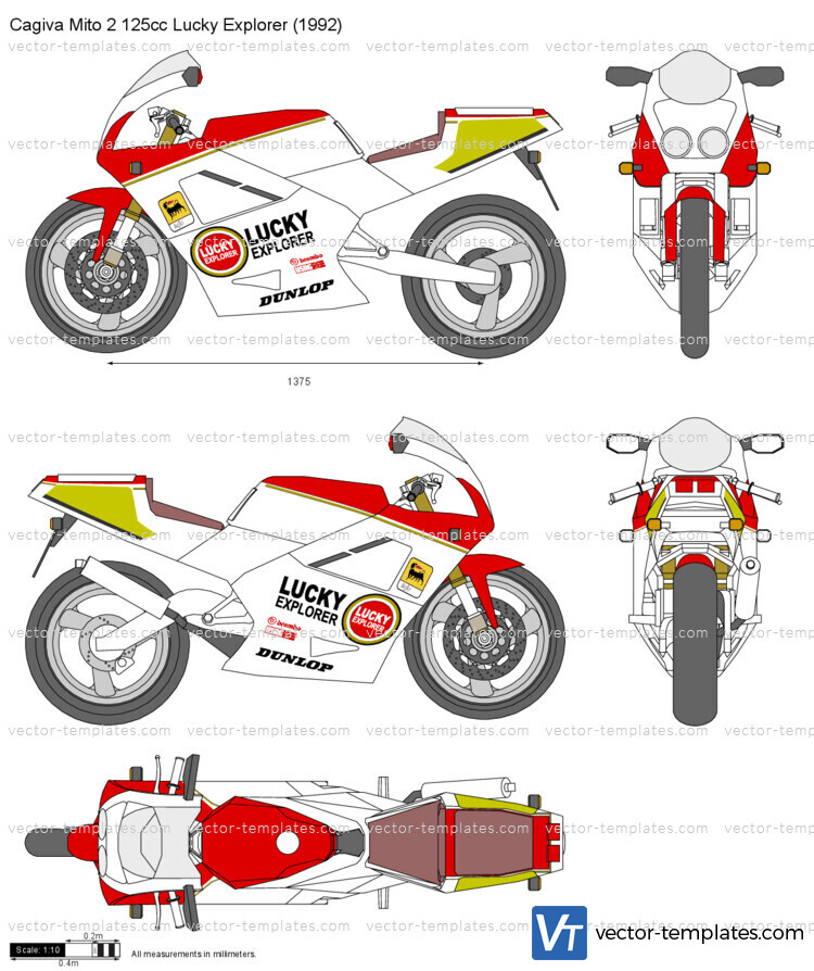 Cagiva Mito 2 125cc Lucky Explorer