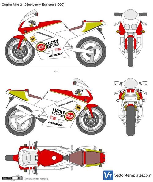 Cagiva Mito 2 125cc Lucky Explorer