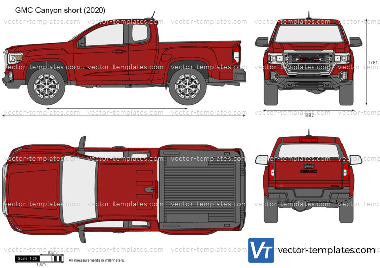 GMC Canyon short