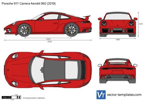 Porsche 911 Carrera Aerokit 992