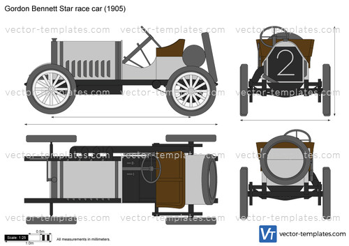 Gordon Bennett Star race car
