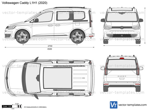 Volkswagen Caddy L1H1 Combi