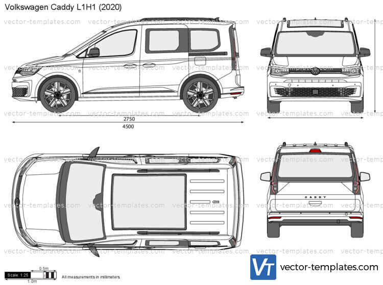 Volkswagen Caddy L1H1 Combi