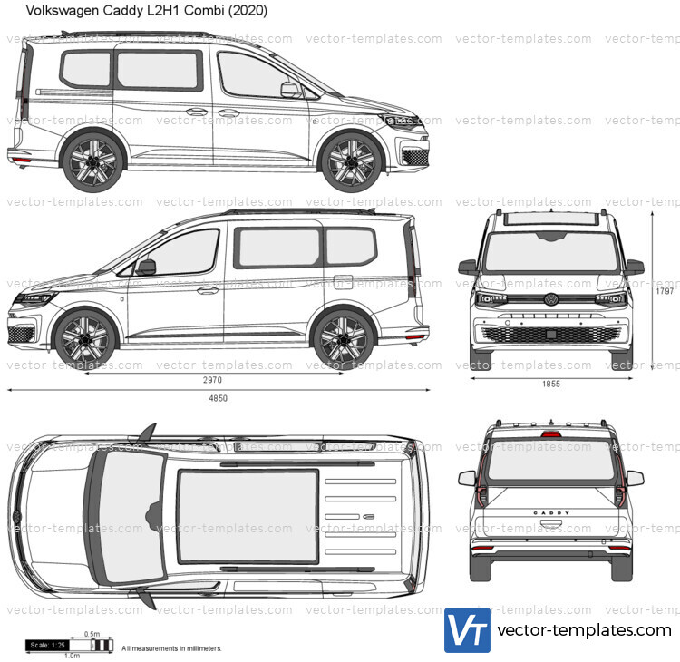 Volkswagen Caddy L2H1 Combi