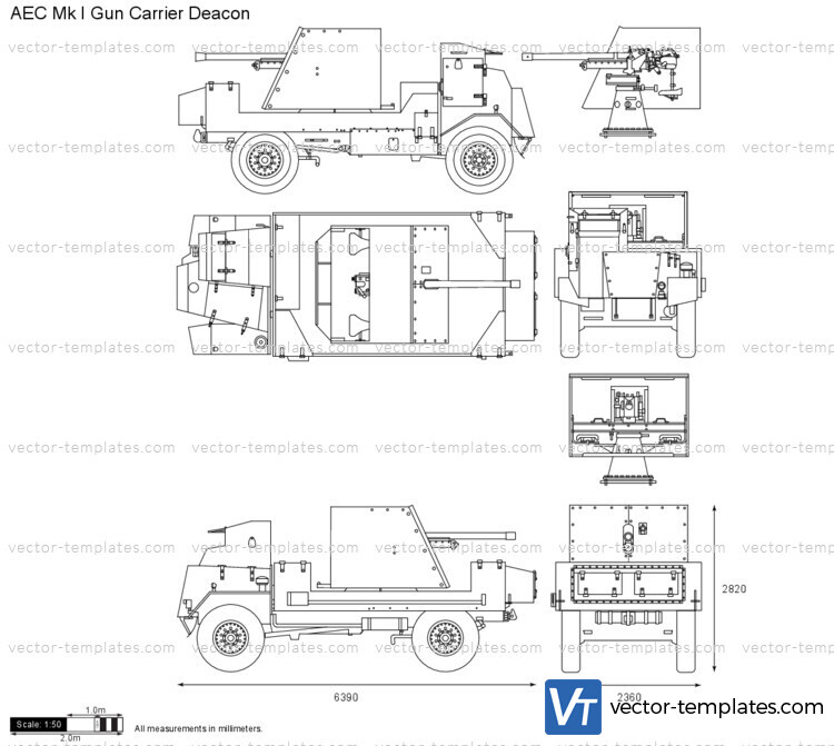 AEC Mk I Gun Carrier Deacon