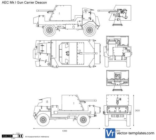 AEC Mk I Gun Carrier Deacon