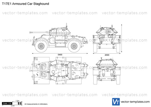 T17E1 Armoured Car Staghound