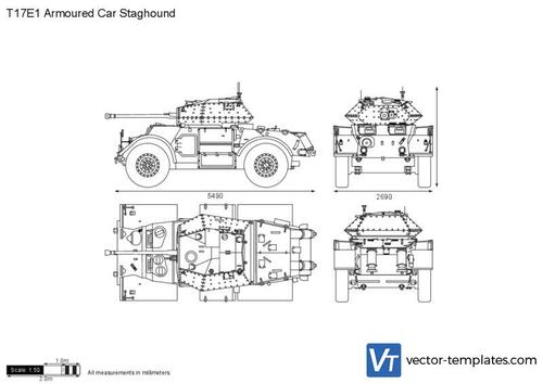 T17E1 Armoured Car Staghound