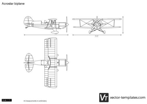 Acrostar biplane