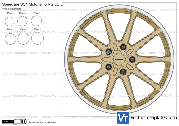 Speedline SC1 Motorismo RG LC L