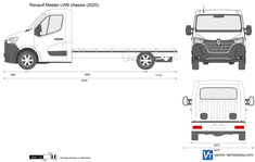 Renault Master LWB chassis