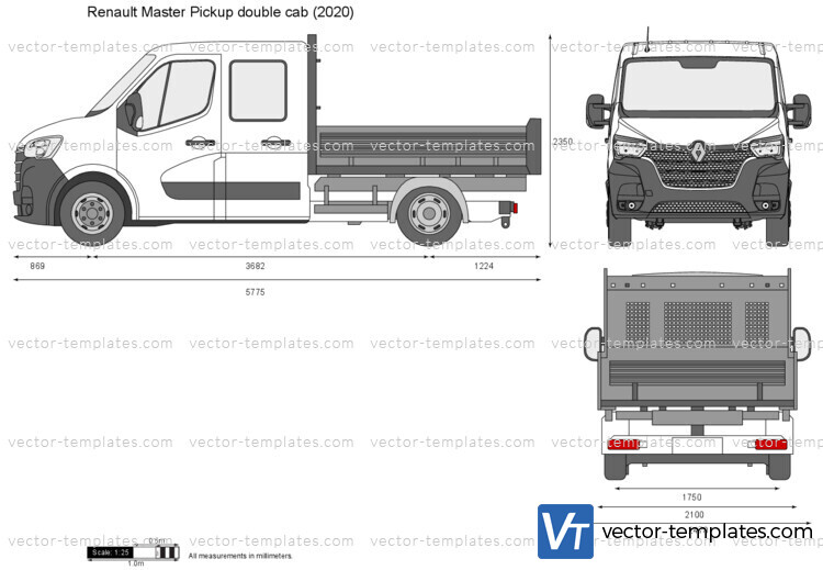 Renault Master Pickup double cab