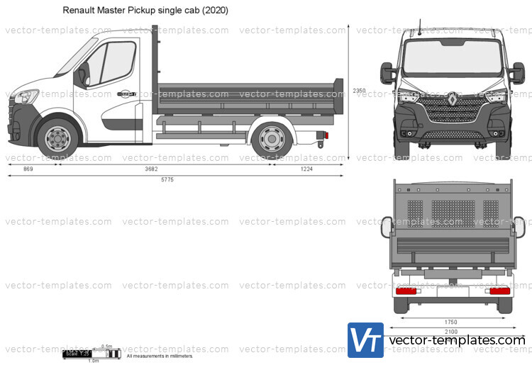 Renault Master Pickup single cab