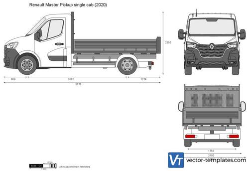 Renault Master Pickup single cab