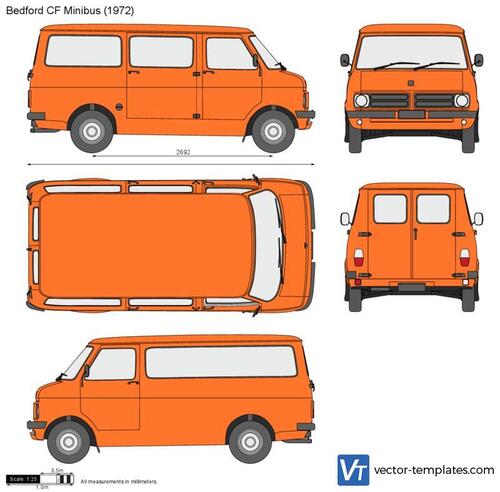 Bedford CF Minibus