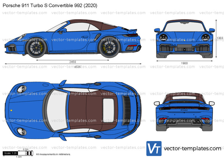 Porsche 911 Turbo S Convertible 992