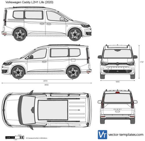 Volkswagen Caddy L2H1 Life